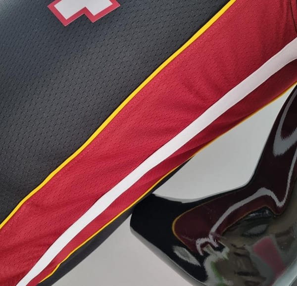 75th Anniversary Miami Heat HERRO#14 Black NBA Jersey - Image 3