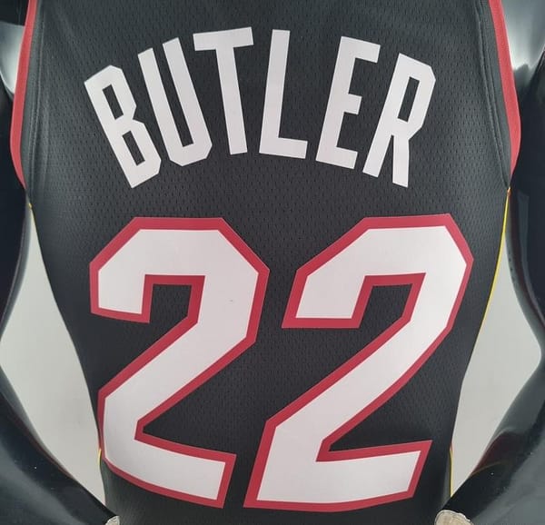 75th Anniversary Miami Heat BUTLER#22 Black NBA Jersey - Image 3