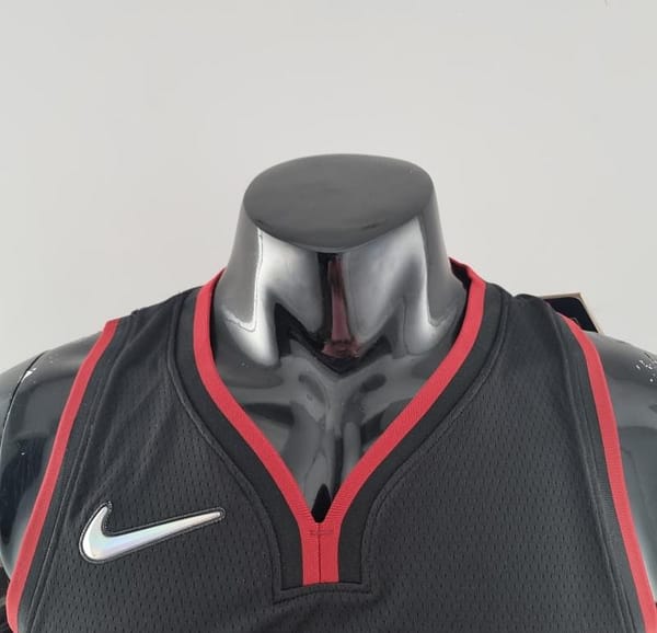75th Anniversary Miami Heat BUTLER#22 Black NBA Jersey - Image 8