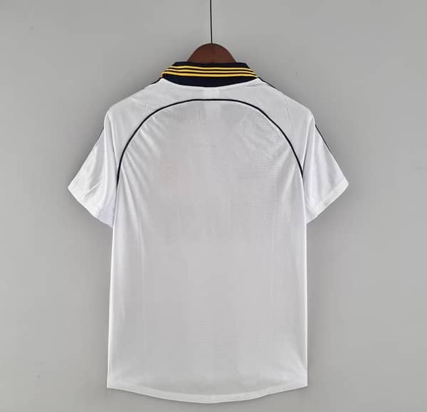 Retro Real Madrid 98/00 Home Soccer Jersey - Image 2