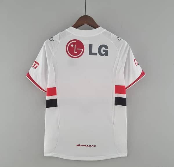 Retro Sao Paulo 2006 Home Soccer Jersey - Image 2