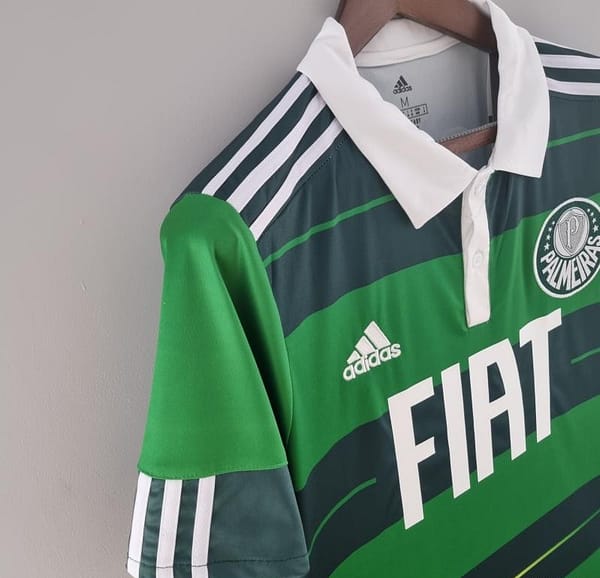 Retro 10/11 Palmeiras Home Soccer Jersey - Image 5