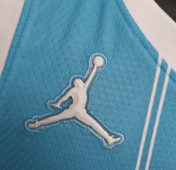 75th Anniversary Ball #1 Charlotte Hornets Blue NBA Jersey - Image 6