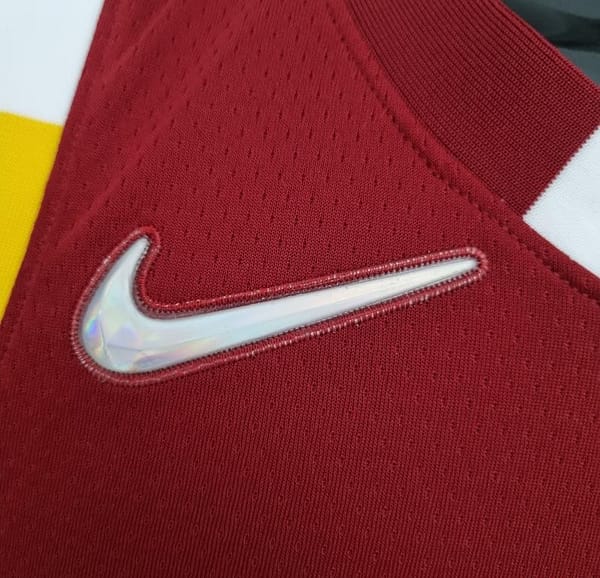 2022 Cleveland Cavaliers JAMES#23 Urban Edition Red NBA Jersey - Image 4