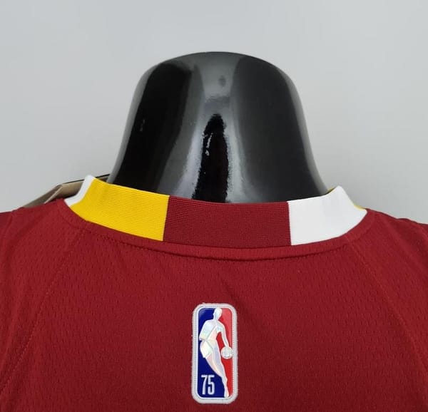 2022 Cleveland Cavaliers JAMES#23 Urban Edition Red NBA Jersey - Image 7