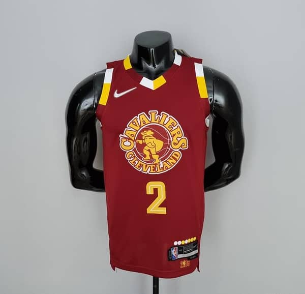 2022 Cleveland Cavaliers Irving#2 Urban Edition Red NBA Jersey