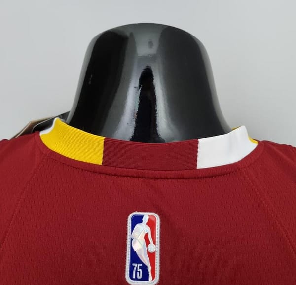 2022 Cleveland Cavaliers Irving#2 Urban Edition Red NBA Jersey - Image 2