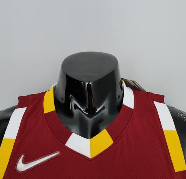 2022 Cleveland Cavaliers Irving#2 Urban Edition Red NBA Jersey - Image 8