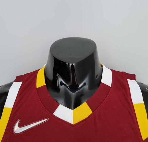 2022 Cleveland Cavaliers GARLAND#10 Urban Edition Red NBA Jersey - Image 7