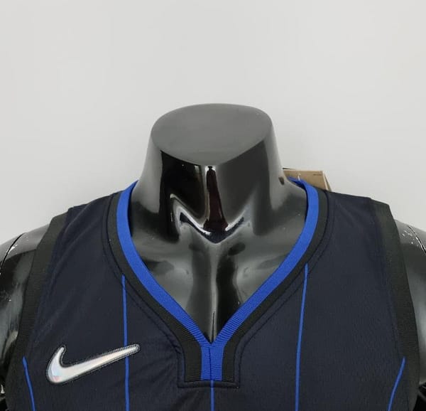 75th Anniversary McGrady #1 Orlando Magic Black NBA Jersey - Image 8