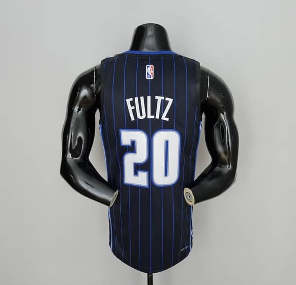 75th Anniversary Fultz#20 Orlando Magic Black NBA Jersey - Image 4