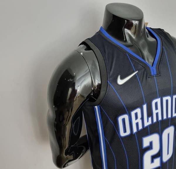 75th Anniversary Fultz#20 Orlando Magic Black NBA Jersey - Image 5