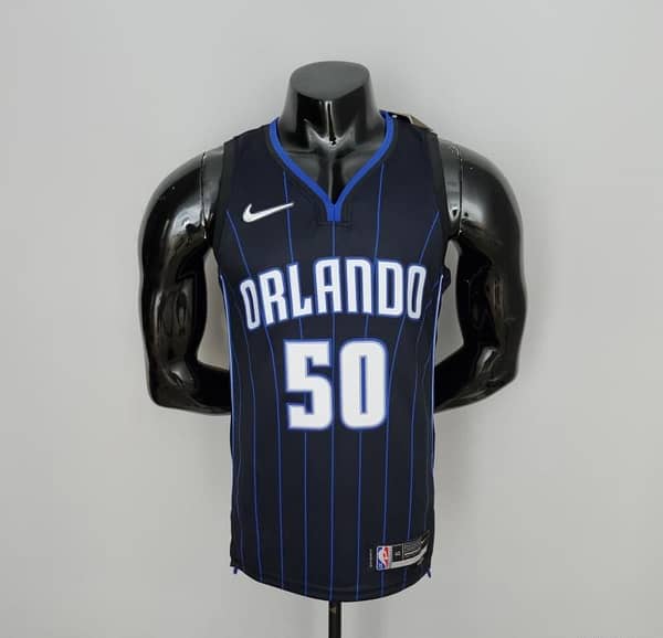 75th Anniversary Anthony#50 Orlando Magic Black NBA Jersey
