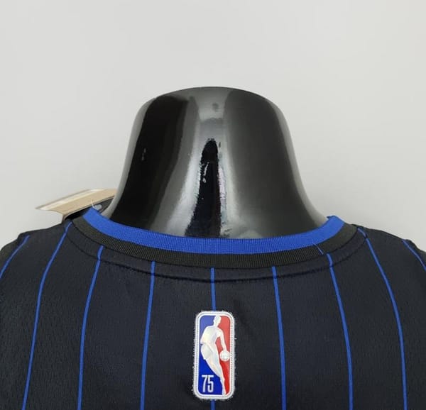 75th Anniversary Anthony#50 Orlando Magic Black NBA Jersey - Image 8