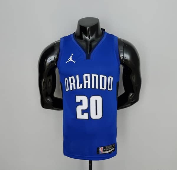 75th Anniversary Fultz#20 Orlando Magic Blue NBA Jersey