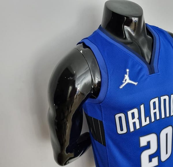 75th Anniversary Fultz#20 Orlando Magic Blue NBA Jersey - Image 5