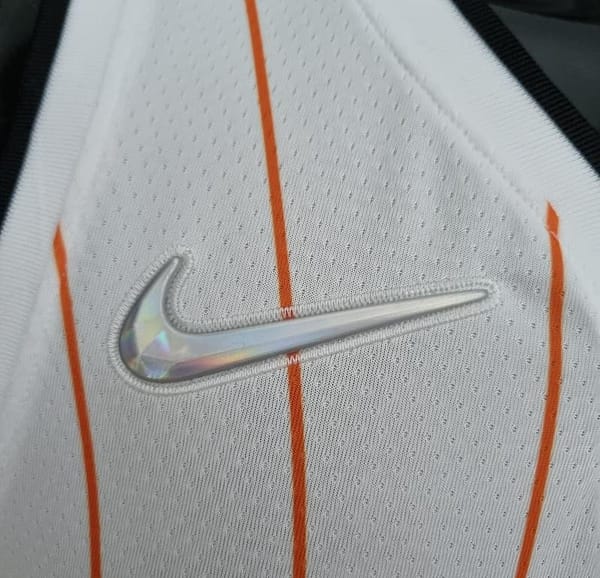 75th Anniversary Orlando Magic McGrady #1 White And Orange NBA Jersey - Image 5
