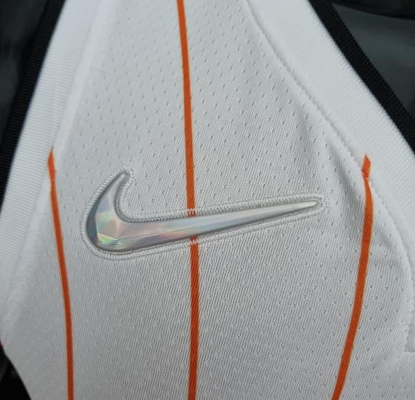 75th Anniversary Orlando Magic Fultz #20 White Orange NBA Jersey - Image 6