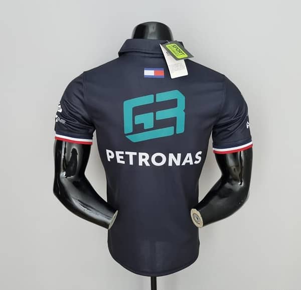 2022 F1 Formula One; Mercedes Benz #63 Polo Black - Image 8