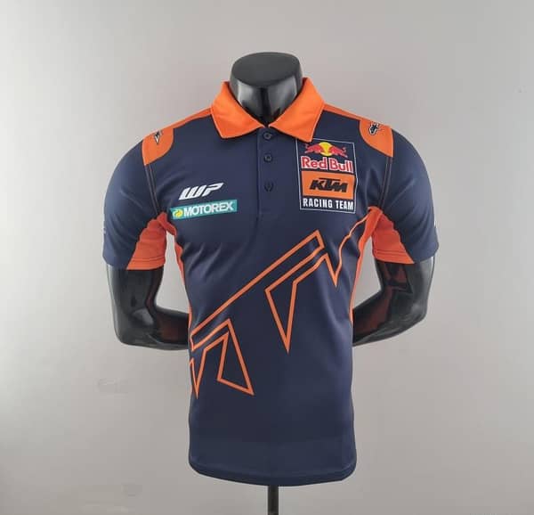 2022 F1 Formula One; KTM Polo Blue Orange