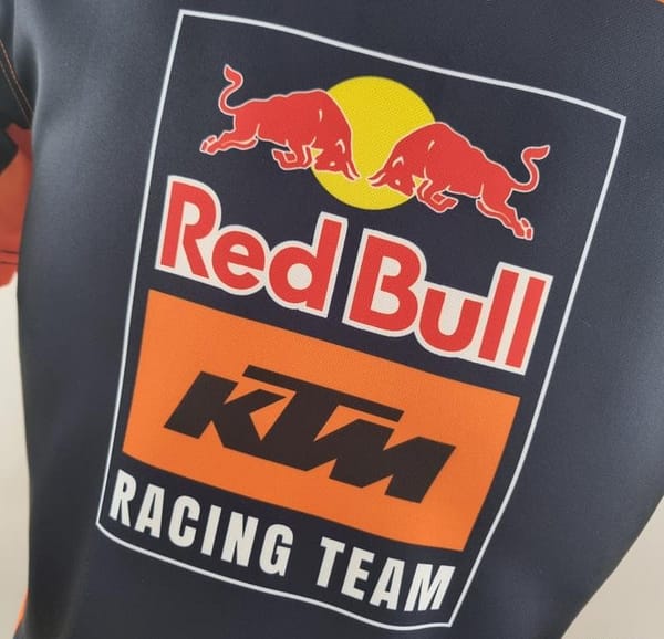 2022 F1 Formula One; KTM Polo Blue Orange - Image 4