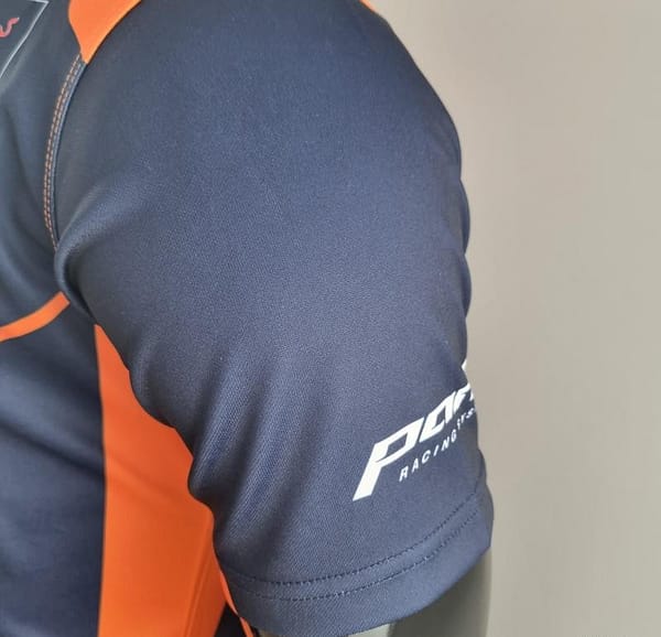 2022 F1 Formula One; KTM Polo Blue Orange - Image 8