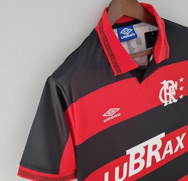 Retro Flamengo 92/93 Home Soccer Jersey - Image 4
