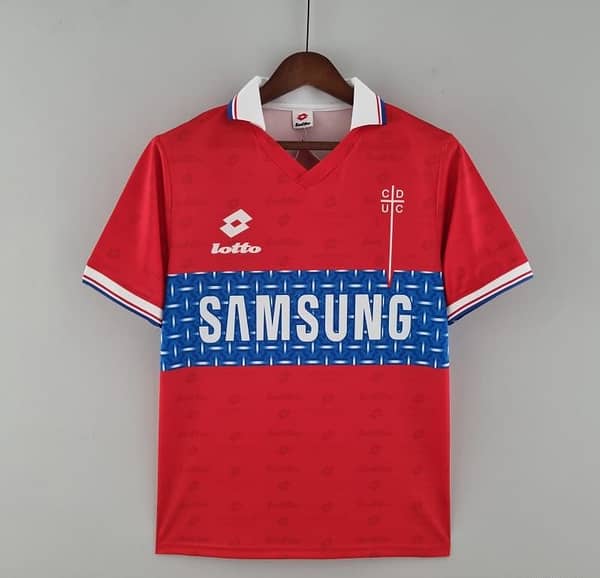Retro 1996 Deportivo Universidad Católica Third Away Soccer Jersey