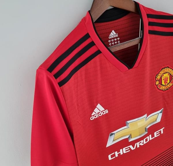 Retro 18/19 Manchester United Home Soccer Jersey - Image 7