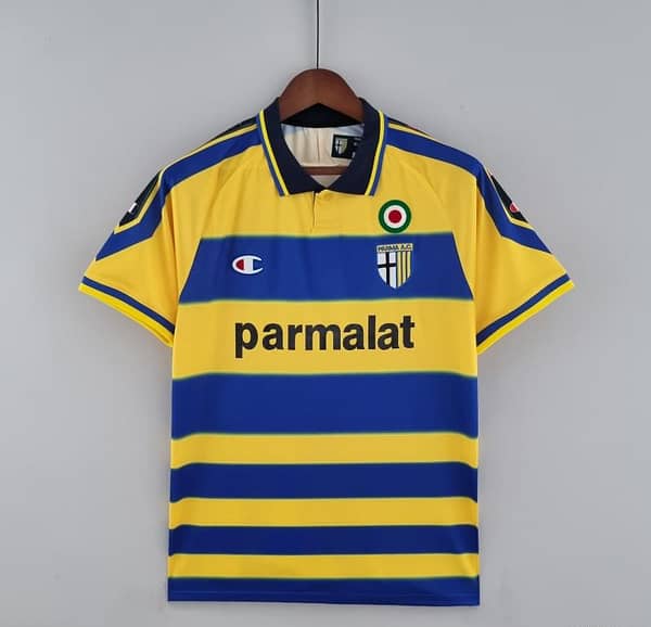 Retro Parma 99/00 Home Soccer Jersey
