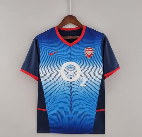 Retro Arsenal 02/04 Away Soccer Jersey