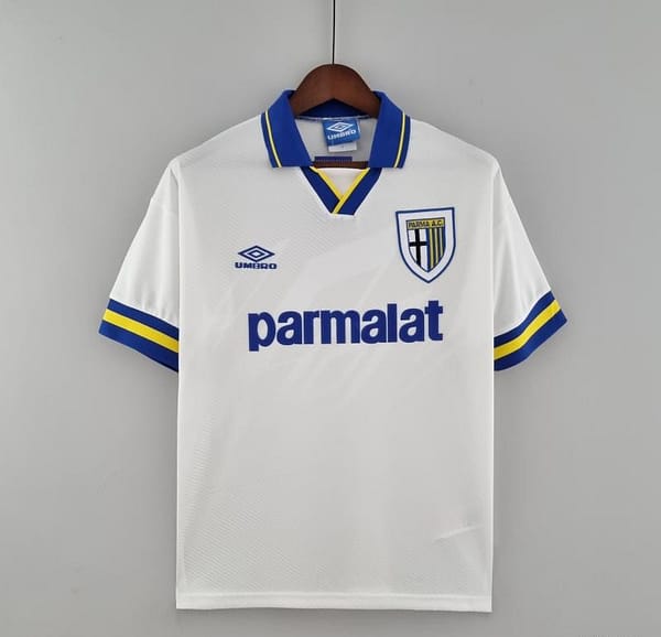 Retro Parma 93/95 Away Soccer Jersey
