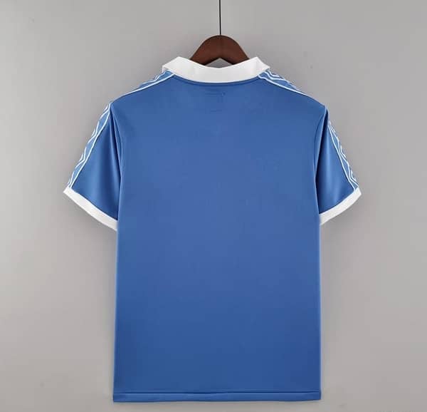 Retro Manchester City 81/82 Home Soccer Jersey - Image 2