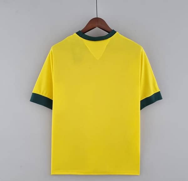 Retro Brazil 1970 Home Soccer Jersey - Image 7