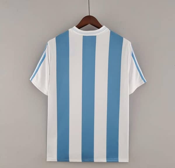 Retro Argentina 1993 Home Soccer Jersey - Image 11