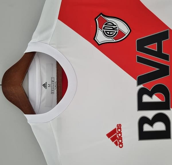 Retro River Plate 15/16 Home Soccer Jersey - Image 2