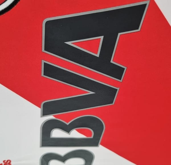 Retro River Plate 15/16 Home Soccer Jersey - Image 5