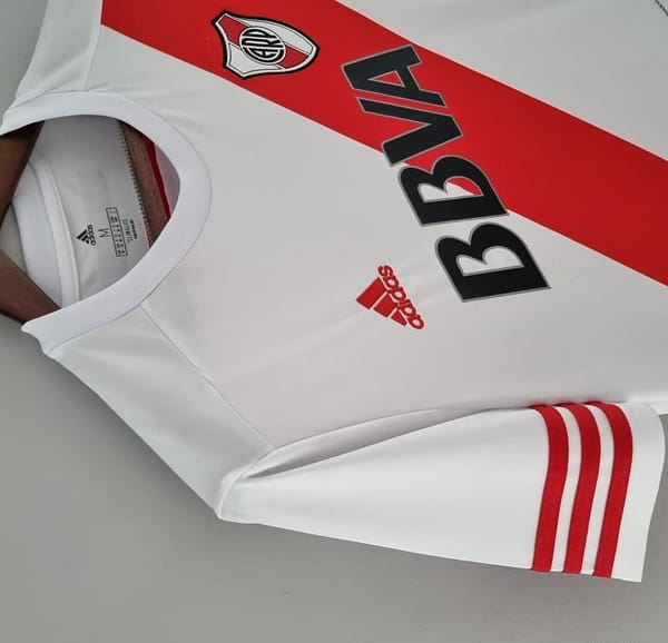 Retro River Plate 15/16 Home Soccer Jersey - Image 8