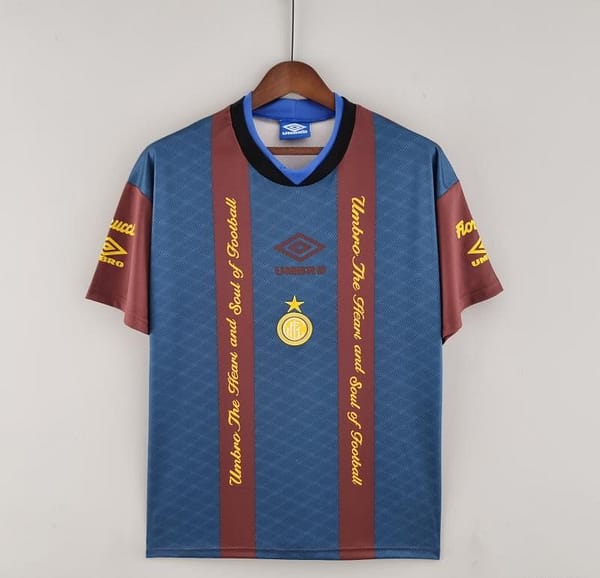 Retro Inter Milan 94/95 Training Jersey Red Blue