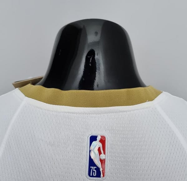 75th Anniversary New Orleans Pelicans Ingram #14 White NBA Jersey - Image 10