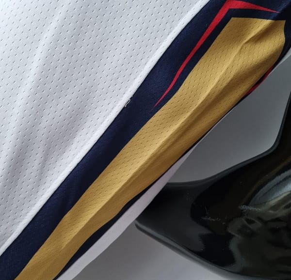 75th Anniversary New Orleans Pelicans Williamson#1 White NBA Jersey - Image 6