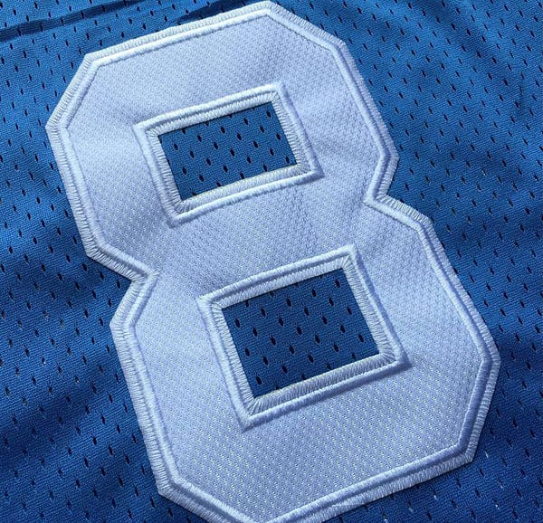 Men's Kobe Bryant Blue Retro Classic Team Jersey - Image 7