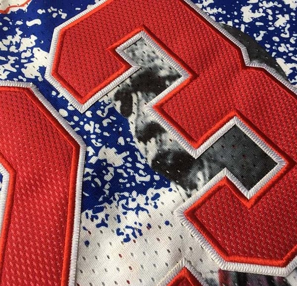 Men's Michael Jordan White Retro Classic Team Jersey - Image 7