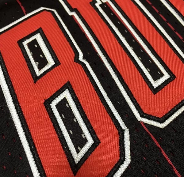 Men's Michael Jordan Black Retro Classic Team Jersey - Image 3