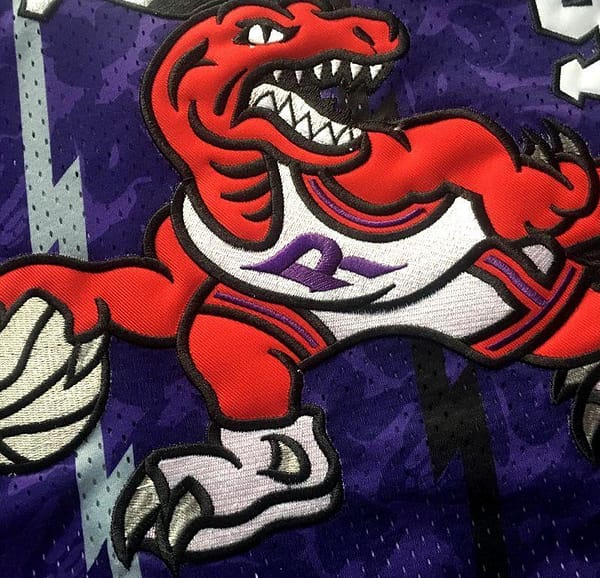 Men's BAPE Purple Retro Classic Team Jersey - Image 6