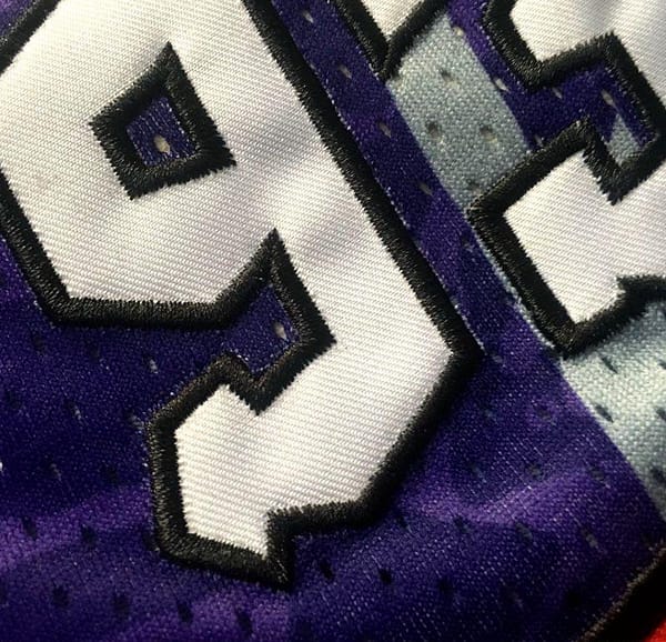 Men's BAPE Purple Retro Classic Team Jersey - Image 7