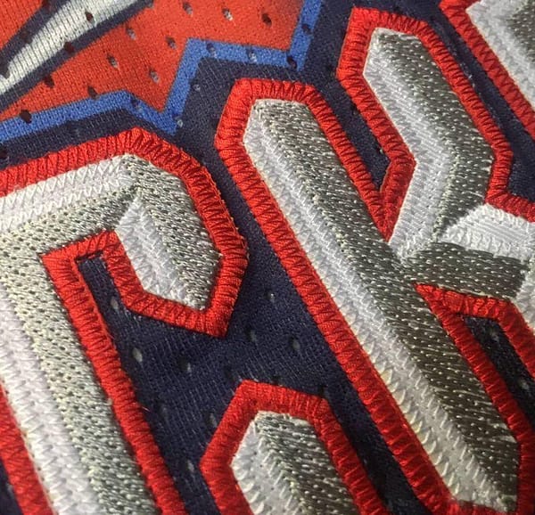 Men's BAPE Blue Retro Classic Team Jersey - Image 6