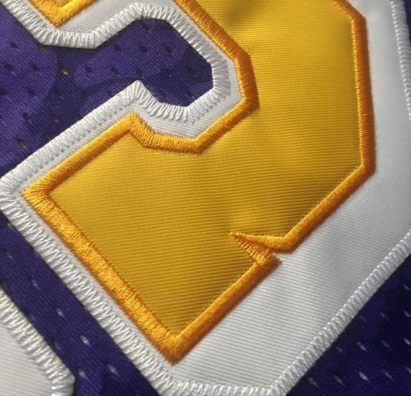 Men's BAPE Blue Retro Classic Team Jersey - Image 2