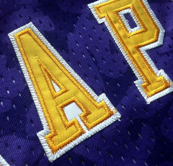Men's BAPE Blue Retro Classic Team Jersey - Image 3