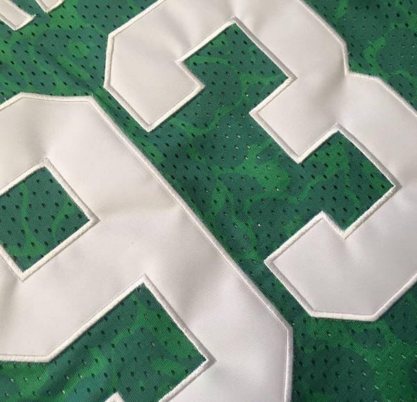 Men's BAPE Green Retro Classic Team Jersey - Image 10